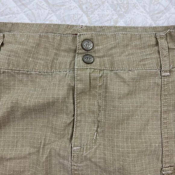 Be Bop Y2k Beige Cargo Mini Skirt - Picture 3 of 6